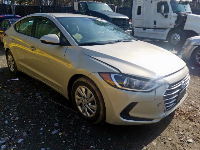 HYUNDAI ELANTRA SE 2017 kmhd74lf1hu097715