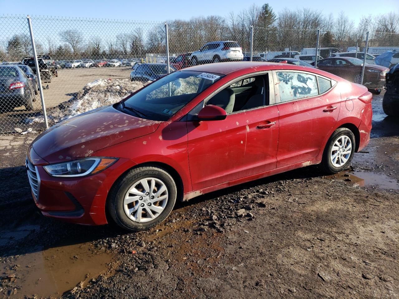 HYUNDAI ELANTRA 2017 kmhd74lf1hu098752