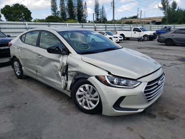 HYUNDAI ELANTRA SE 2017 kmhd74lf1hu110169