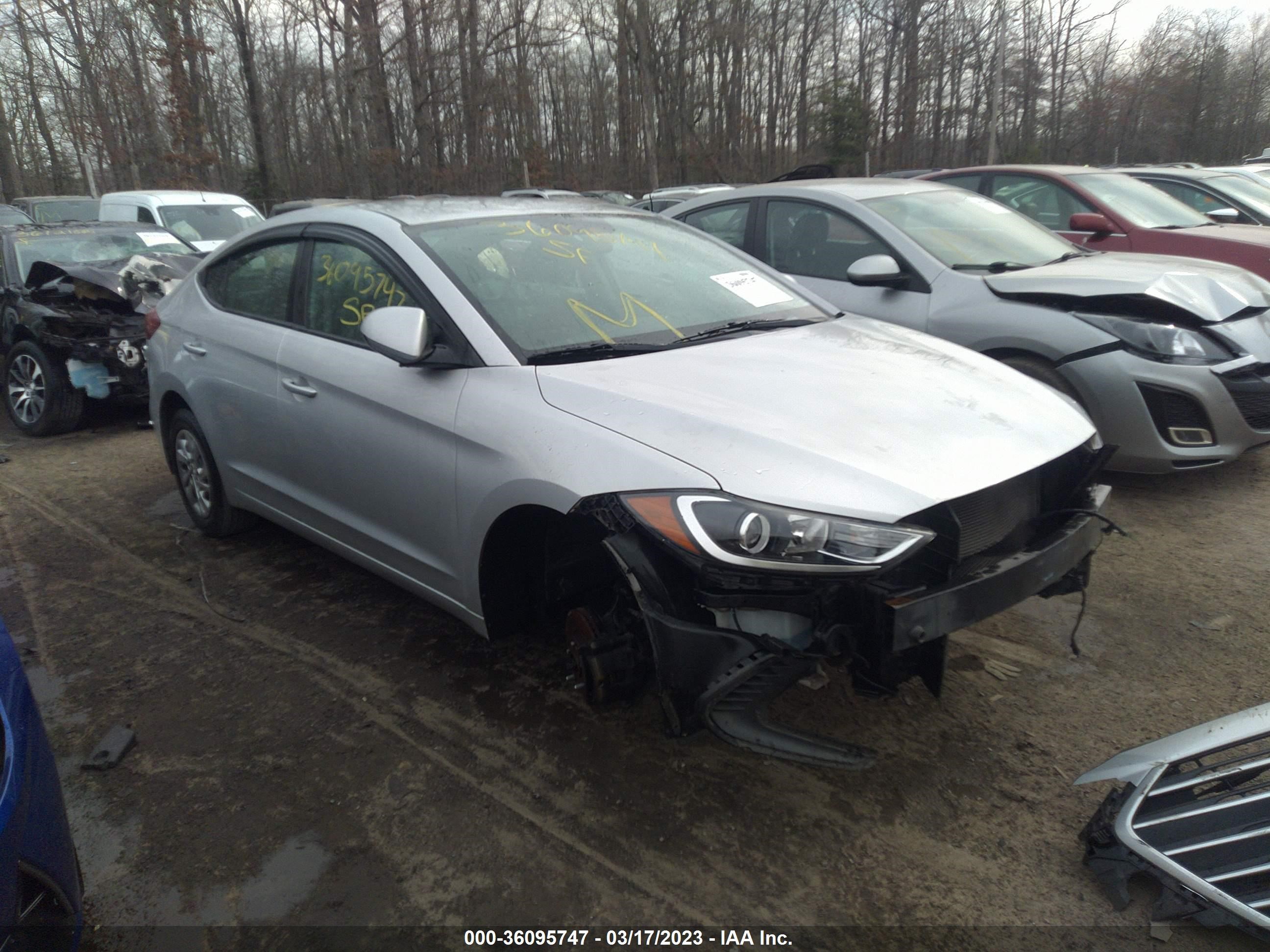 HYUNDAI ELANTRA 2017 kmhd74lf1hu116182