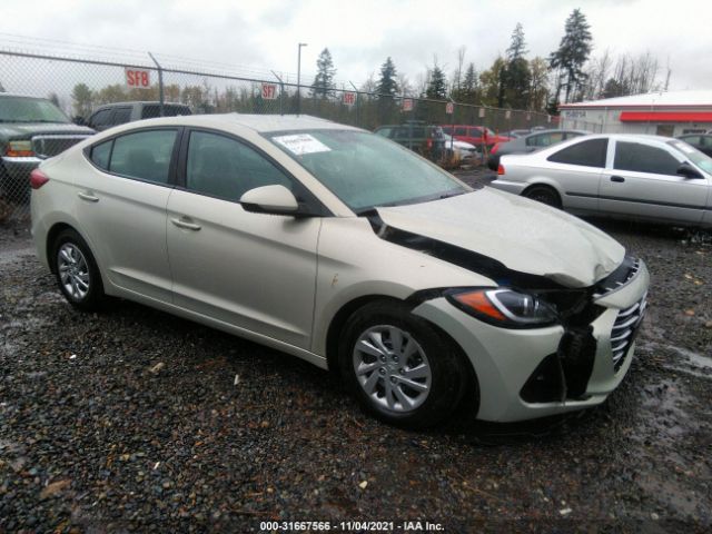 HYUNDAI ELANTRA 2017 kmhd74lf1hu119891