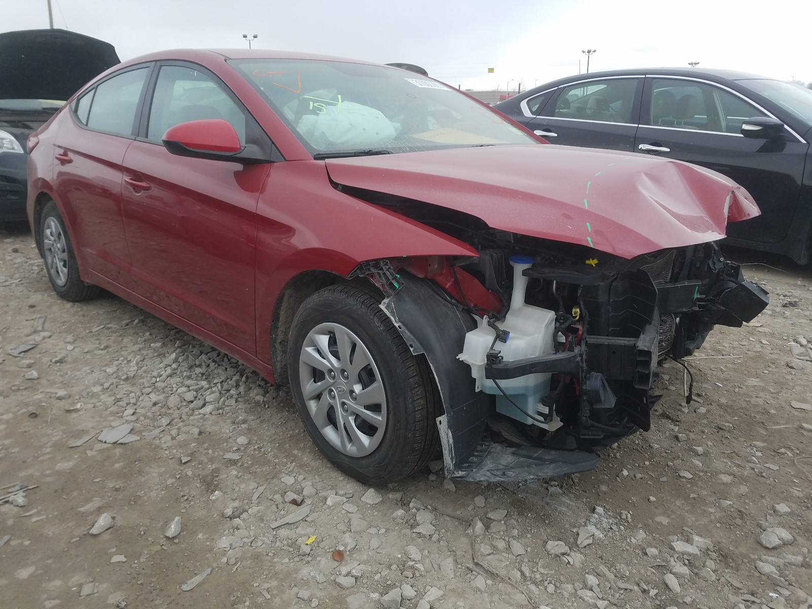 HYUNDAI ELANTRA SE 2017 kmhd74lf1hu128753