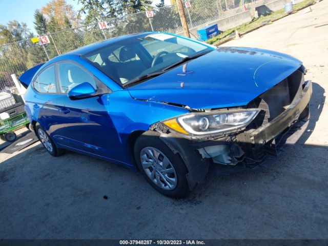 HYUNDAI ELANTRA 2017 kmhd74lf1hu134987