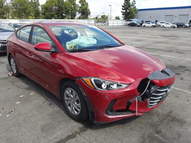 HYUNDAI ELANTRA SE 2017 kmhd74lf1hu135234