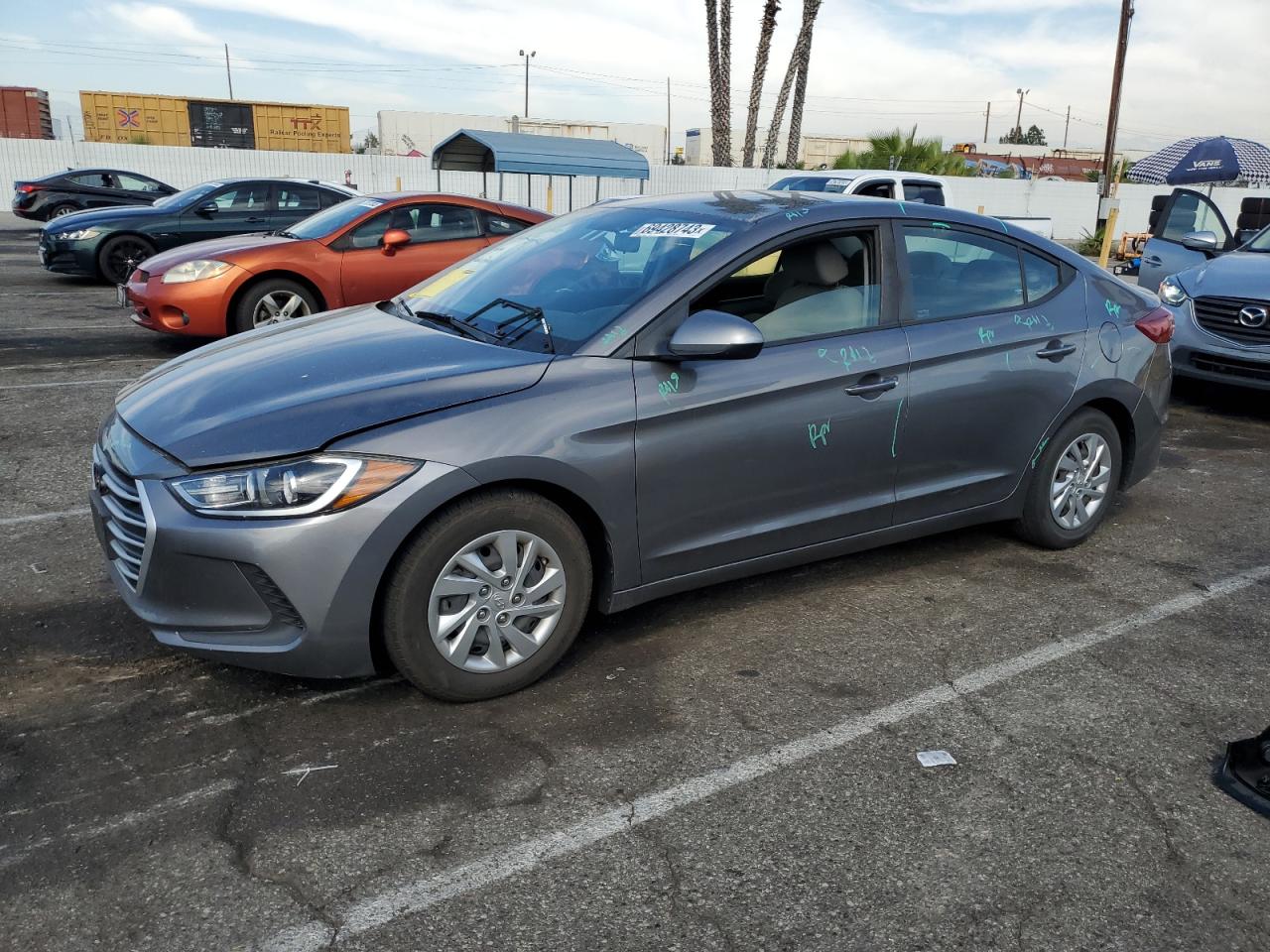 HYUNDAI ELANTRA 2017 kmhd74lf1hu164281