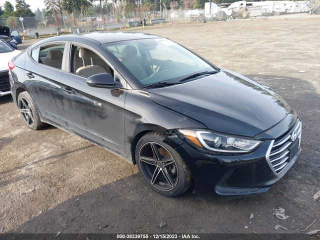 HYUNDAI ELANTRA 2017 kmhd74lf1hu309383