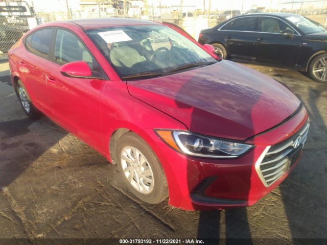 HYUNDAI ELANTRA 2017 kmhd74lf1hu328645