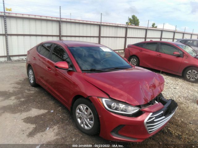 HYUNDAI ELANTRA 2017 kmhd74lf1hu329472