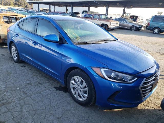 HYUNDAI ELANTRA SE 2017 kmhd74lf1hu353447