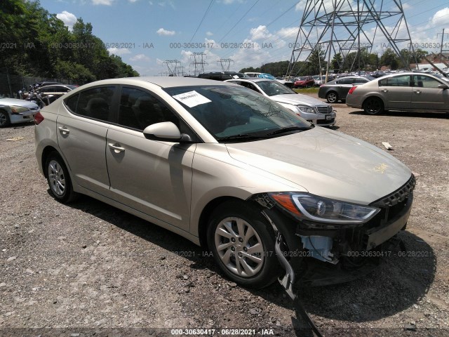 HYUNDAI ELANTRA 2017 kmhd74lf1hu394631