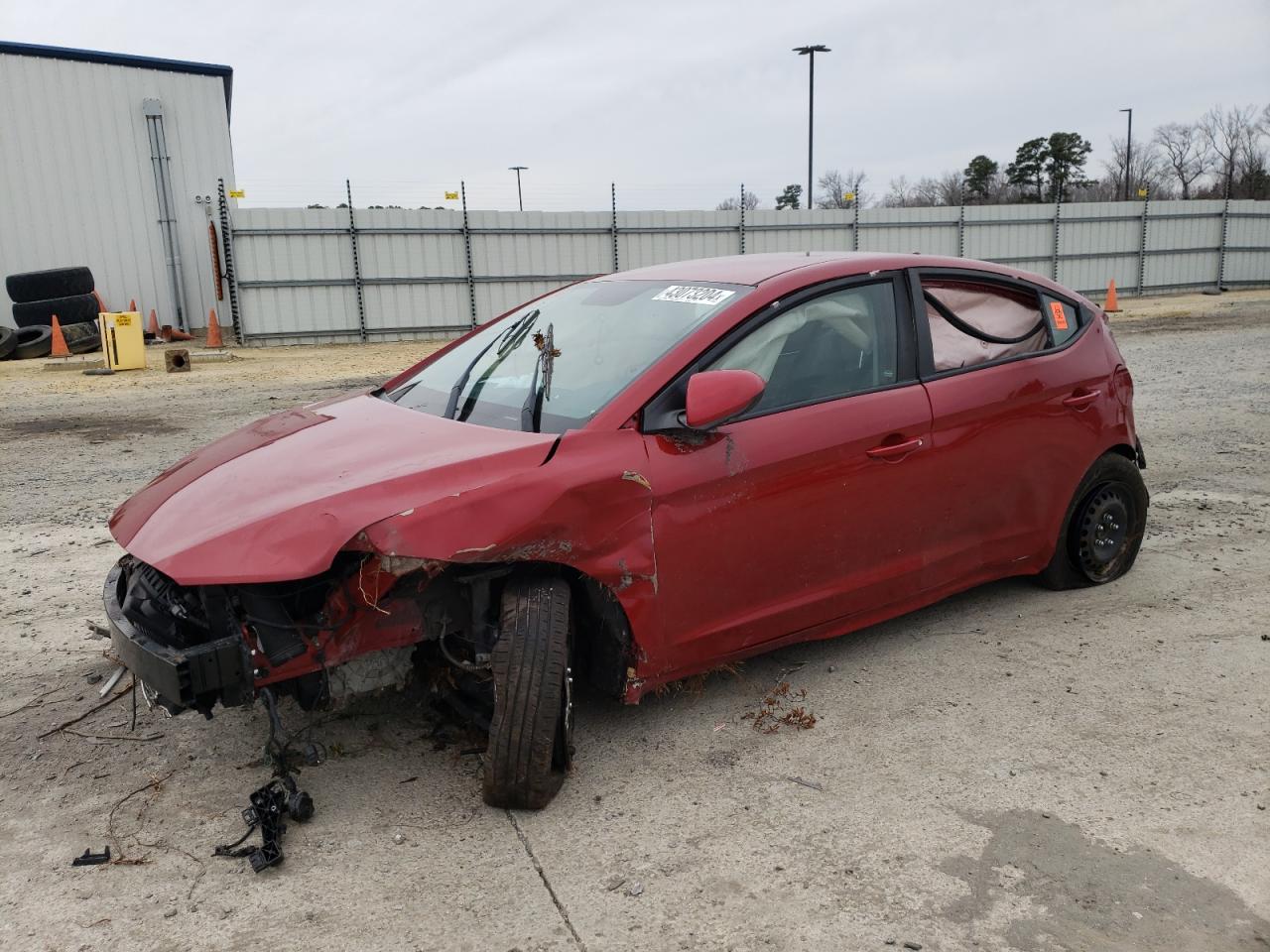 HYUNDAI ELANTRA 2017 kmhd74lf1hu431385