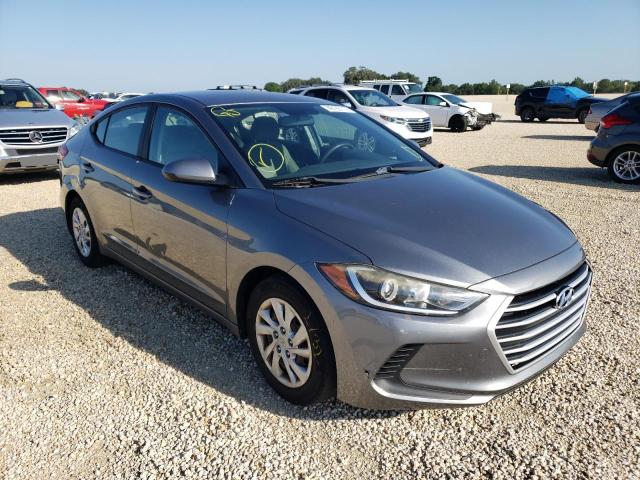 HYUNDAI ELANTRA SE 2017 kmhd74lf2hu072841