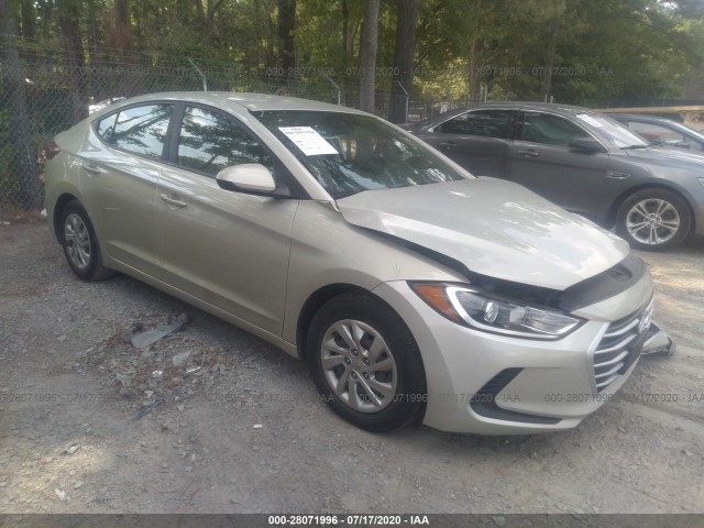 HYUNDAI ELANTRA 2017 kmhd74lf2hu074587