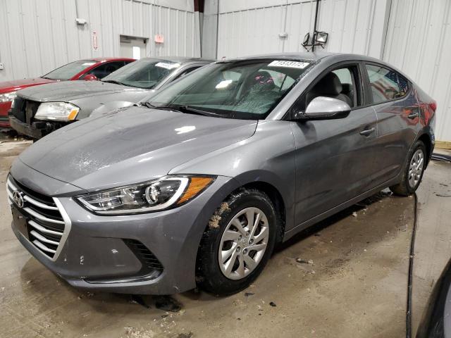 HYUNDAI ELANTRA 2017 kmhd74lf2hu075481