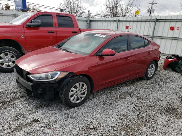 HYUNDAI ELANTRA SE 2017 kmhd74lf2hu086514