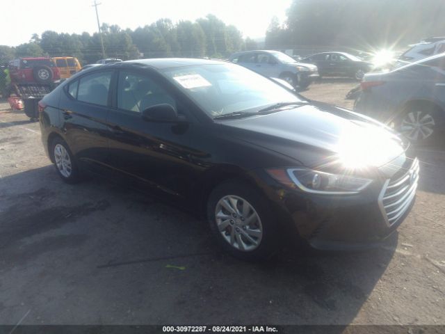 HYUNDAI ELANTRA 2017 kmhd74lf2hu108866