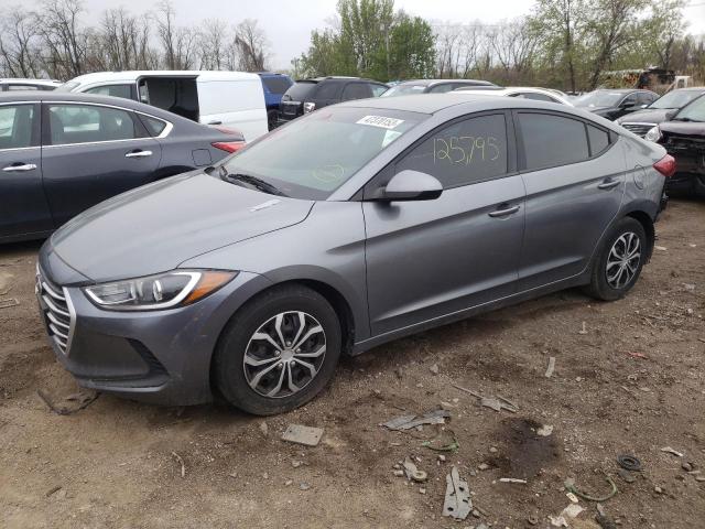 HYUNDAI ELANTRA SE 2017 kmhd74lf2hu110942