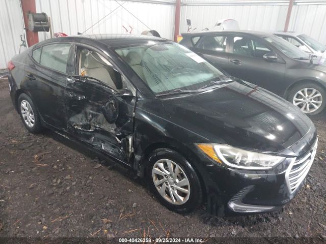 HYUNDAI ELANTRA 2017 kmhd74lf2hu116286