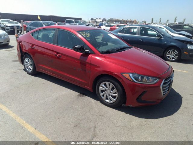 HYUNDAI ELANTRA 2017 kmhd74lf2hu120080