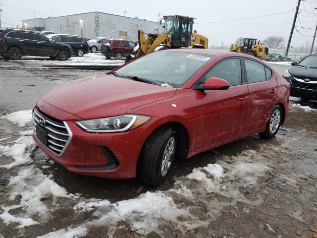 HYUNDAI ELANTRA SE 2017 kmhd74lf2hu193871