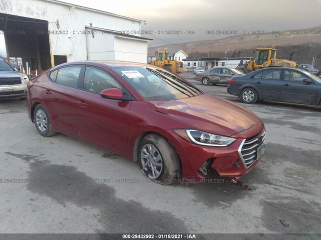 HYUNDAI ELANTRA 2017 kmhd74lf2hu302118