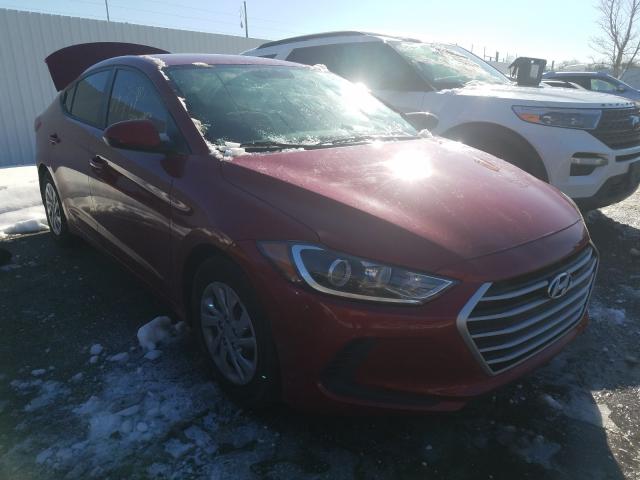 HYUNDAI ELANTRA SE 2017 kmhd74lf2hu337502