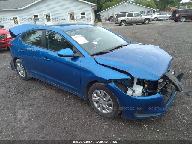 HYUNDAI ELANTRA 2017 kmhd74lf2hu354879