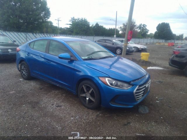 HYUNDAI ELANTRA 2017 kmhd74lf2hu363551