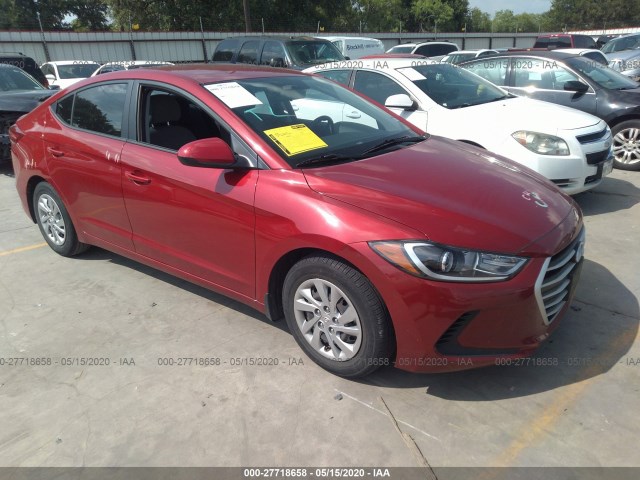 HYUNDAI ELANTRA 2017 kmhd74lf2hu369396