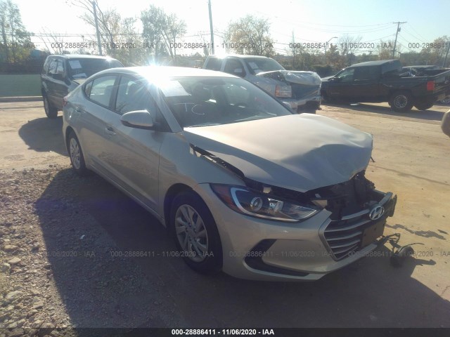 HYUNDAI ELANTRA 2017 kmhd74lf2hu369897