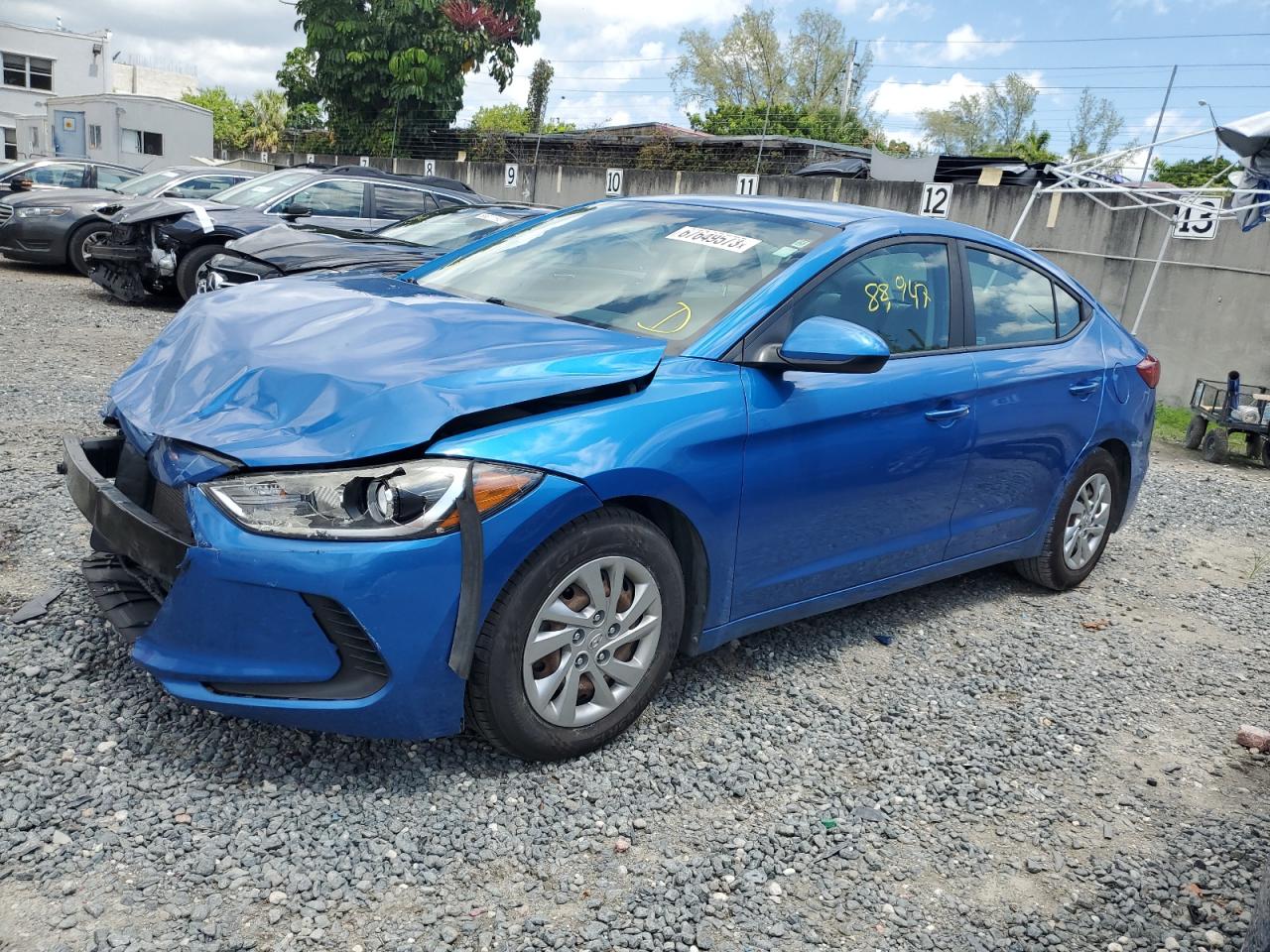 HYUNDAI ELANTRA 2017 kmhd74lf2hu370760