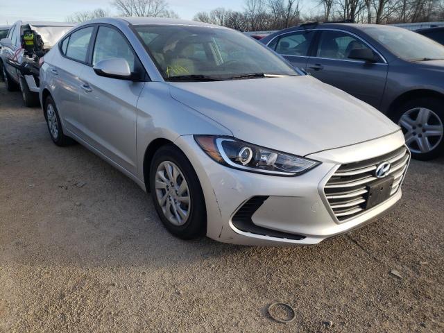 HYUNDAI ELANTRA SE 2017 kmhd74lf2hu371035