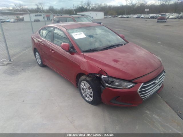 HYUNDAI ELANTRA 2017 kmhd74lf2hu371617