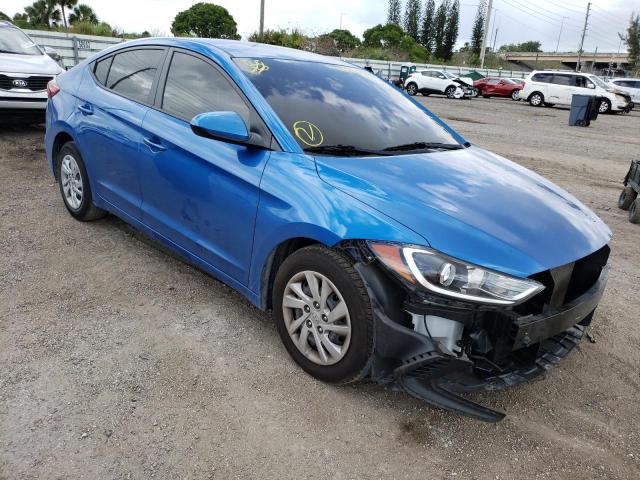 HYUNDAI ELANTRA SE 2017 kmhd74lf2hu381614