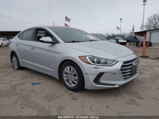 HYUNDAI ELANTRA 2017 kmhd74lf2hu423618