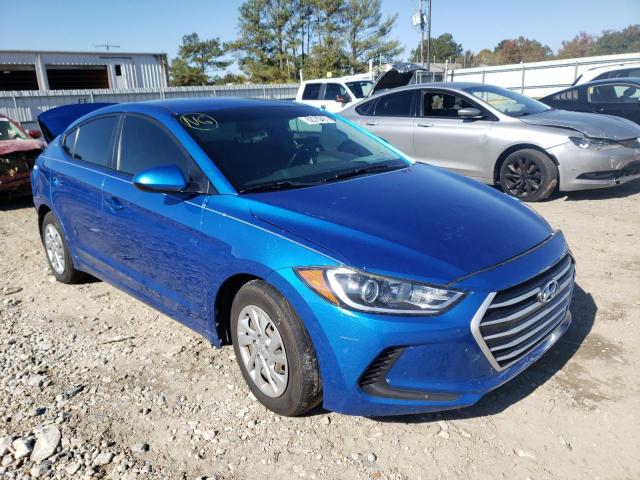 HYUNDAI ELANTRA SE 2017 kmhd74lf2hu429175