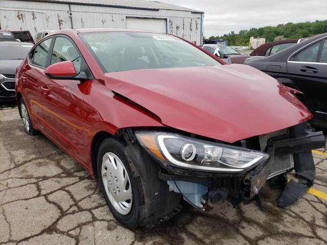 HYUNDAI ELANTRA SE 2018 kmhd74lf2ju453854