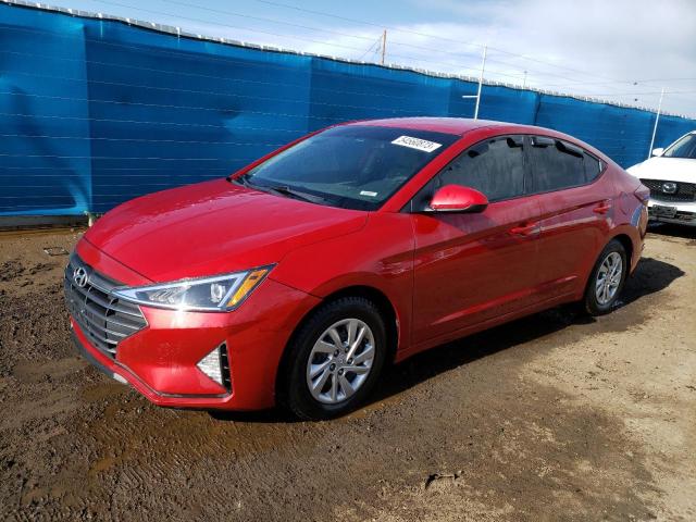 HYUNDAI ELANTRA SE 2019 kmhd74lf2ku885863