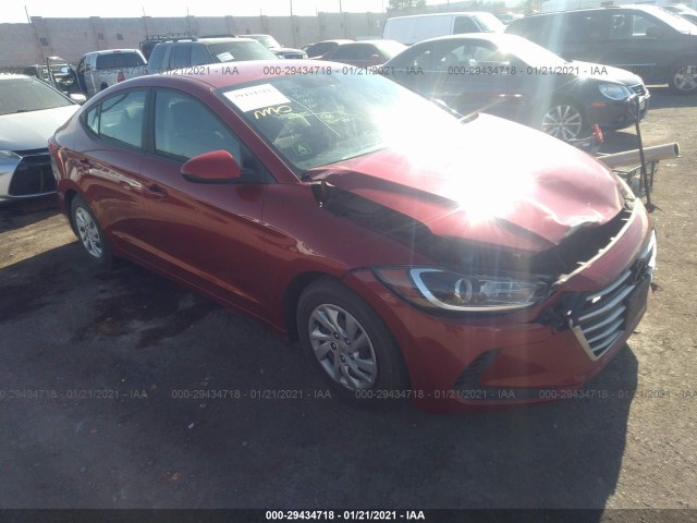 HYUNDAI ELANTRA 2017 kmhd74lf3hu092631