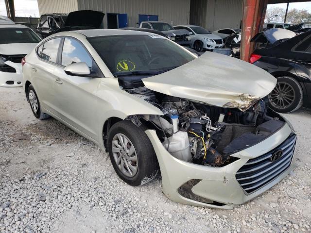 HYUNDAI ELANTRA SE 2017 kmhd74lf3hu095447