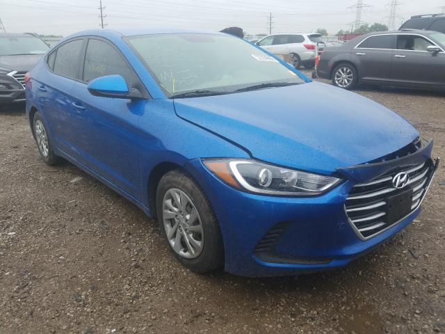 HYUNDAI ELANTRA SE 2017 kmhd74lf3hu118533