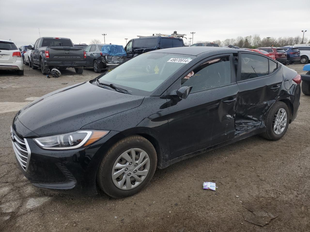 HYUNDAI ELANTRA 2017 kmhd74lf3hu155968