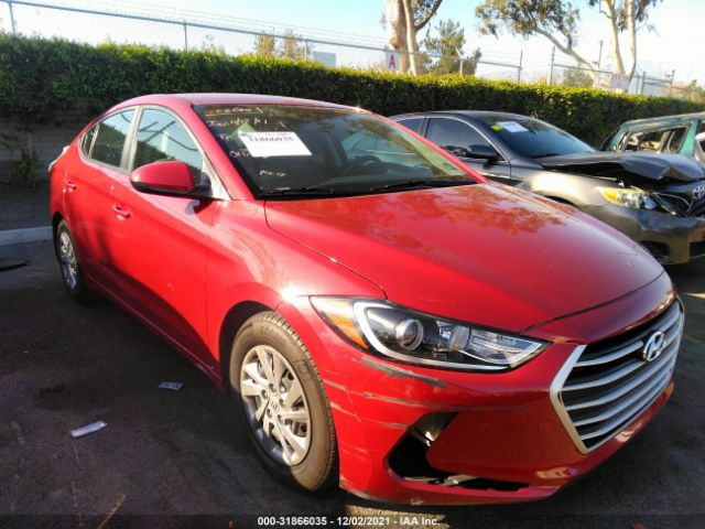 HYUNDAI ELANTRA 2017 kmhd74lf3hu328596