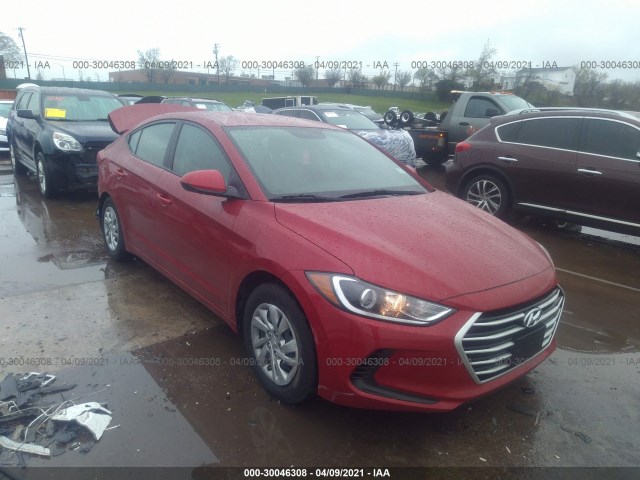 HYUNDAI ELANTRA 2017 kmhd74lf3hu329330