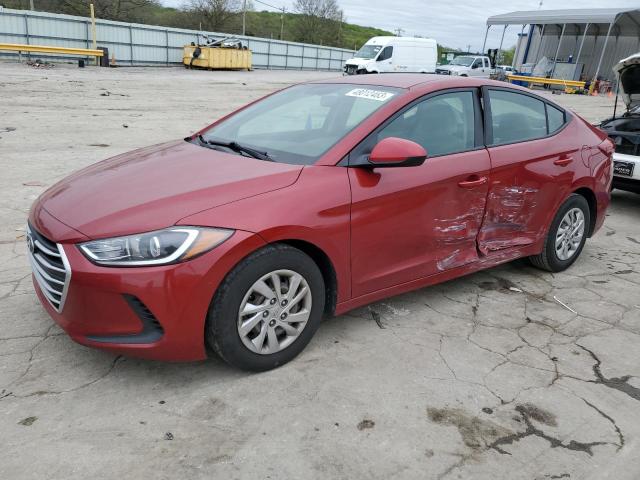 HYUNDAI ELANTRA SE 2017 kmhd74lf3hu367589