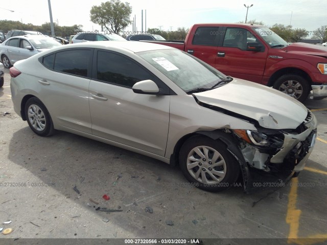 HYUNDAI ELANTRA 2017 kmhd74lf3hu395568