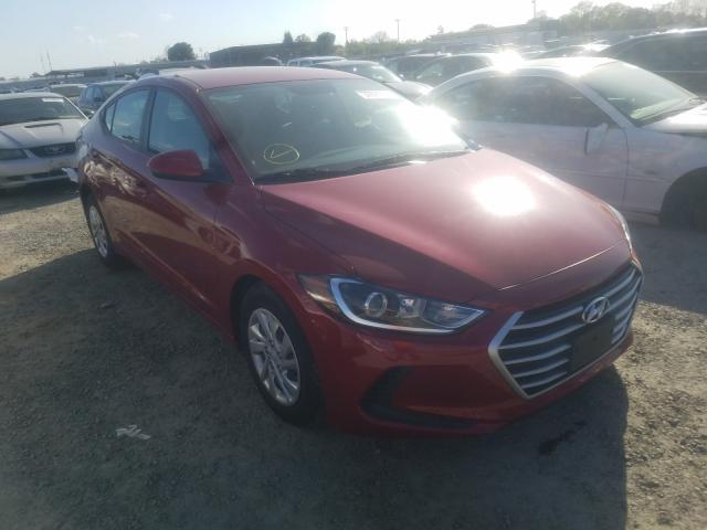 HYUNDAI ELANTRA SE 2017 kmhd74lf3hu417634