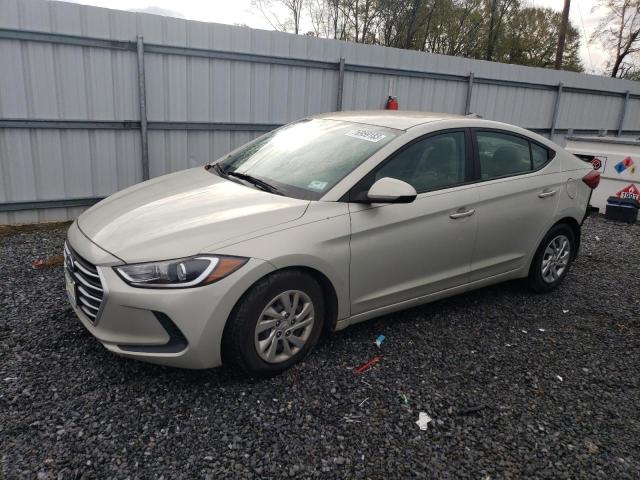 HYUNDAI ELANTRA 2017 kmhd74lf3hu421490