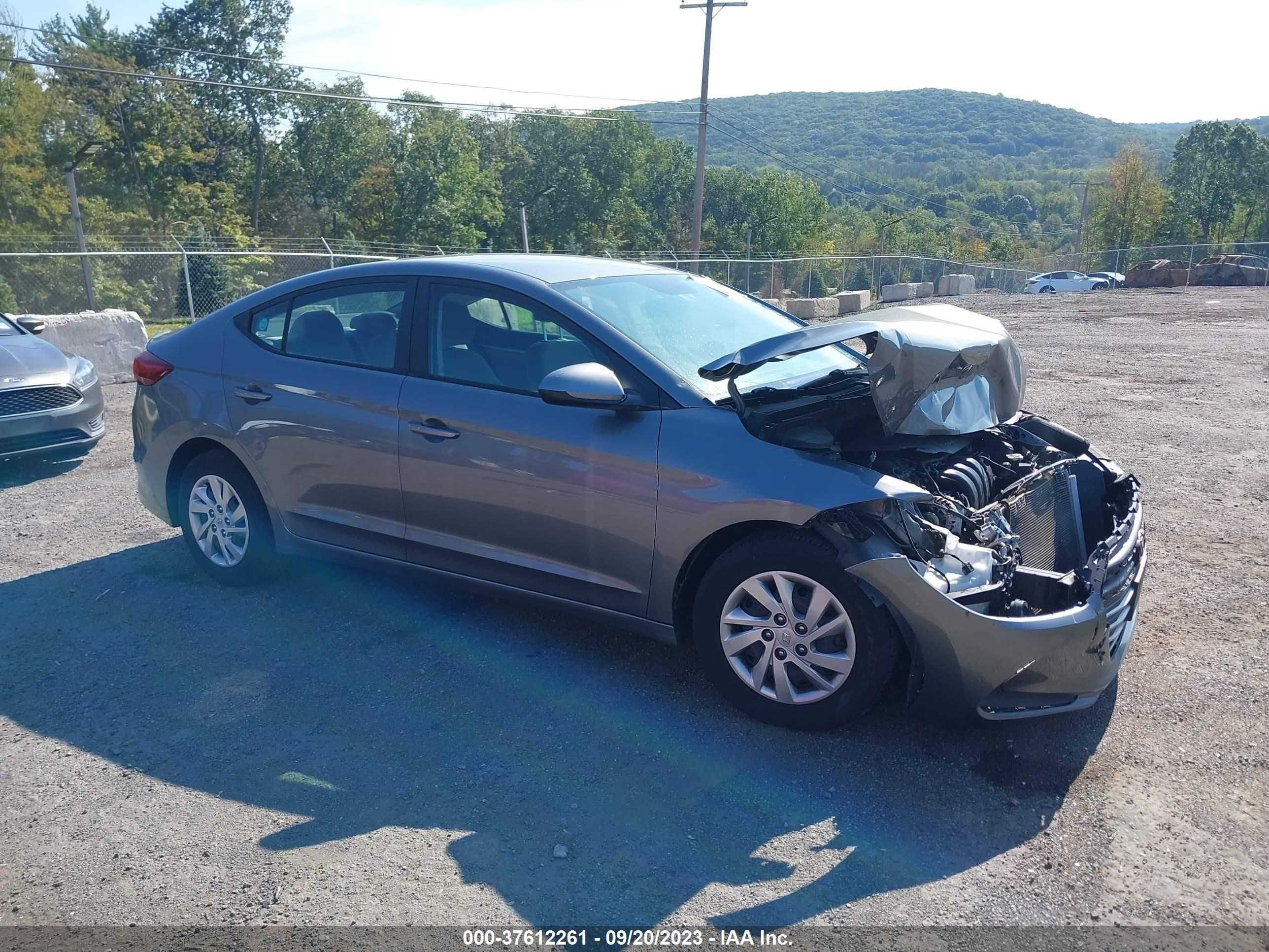 HYUNDAI ELANTRA 2018 kmhd74lf3ju582105