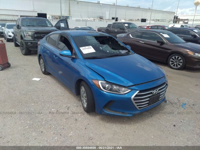 HYUNDAI ELANTRA 2018 kmhd74lf3ju631576